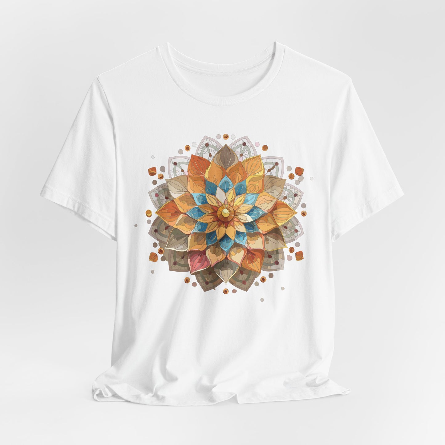 Floral Mandala Shirt, Flowers Mandala Shirt