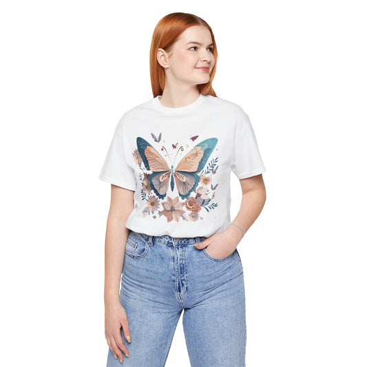 Butterfly Tee Shirt, Shirt with Butterfly