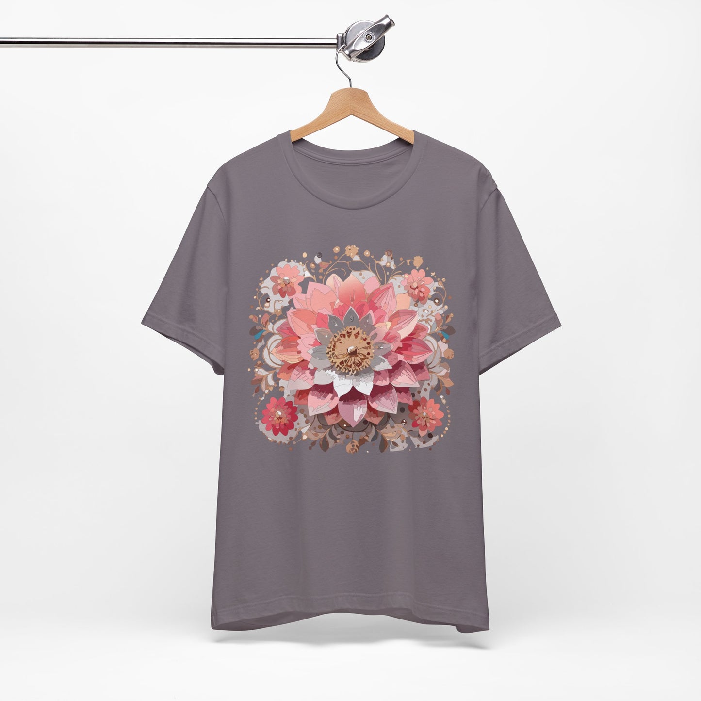 Floral Mandala Shirt, Flowers Mandala Shirt
