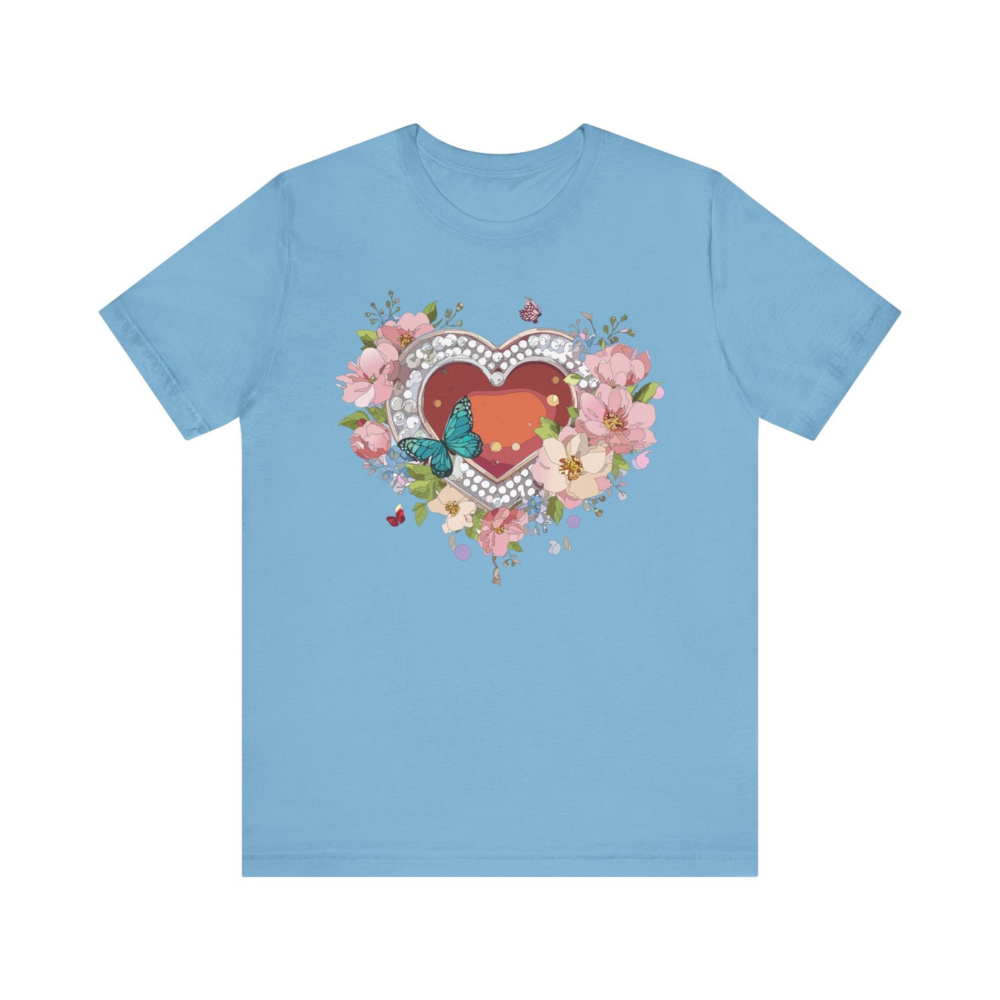 Heart Tee Shirt, Shirt with Heart