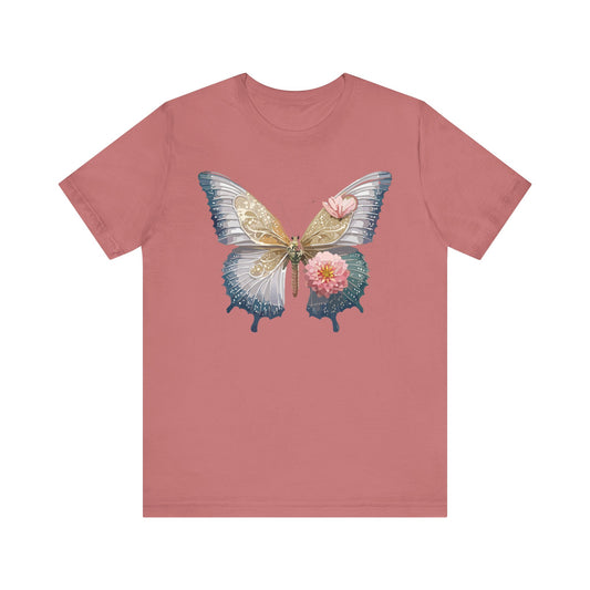 Butterfly Tee Shirt, Shirt with Butterfly