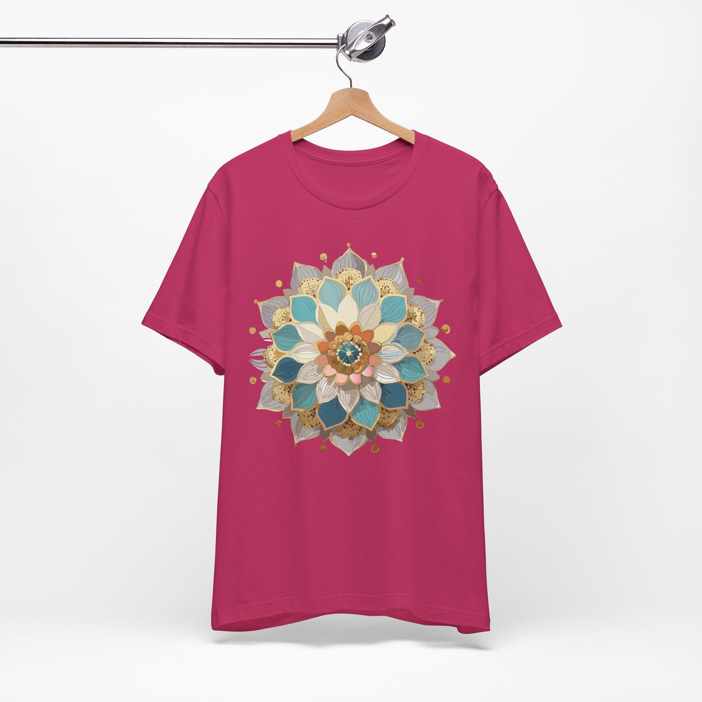 Floral Mandala Shirt, Flowers Mandala Shirt