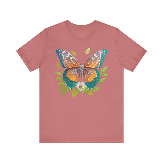 Butterfly Tee Shirt, Shirt with Butterfly