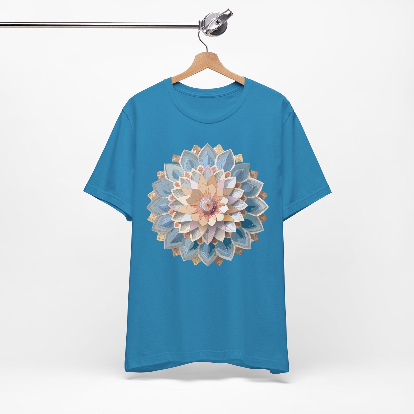 Floral Mandala Shirt, Flowers Mandala Shirt