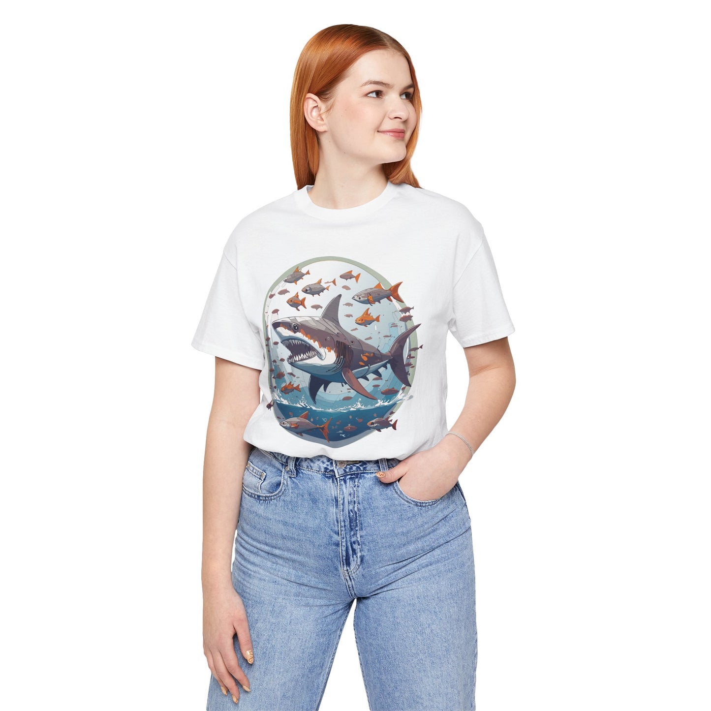 Animals Shirt, Shirt with Shark