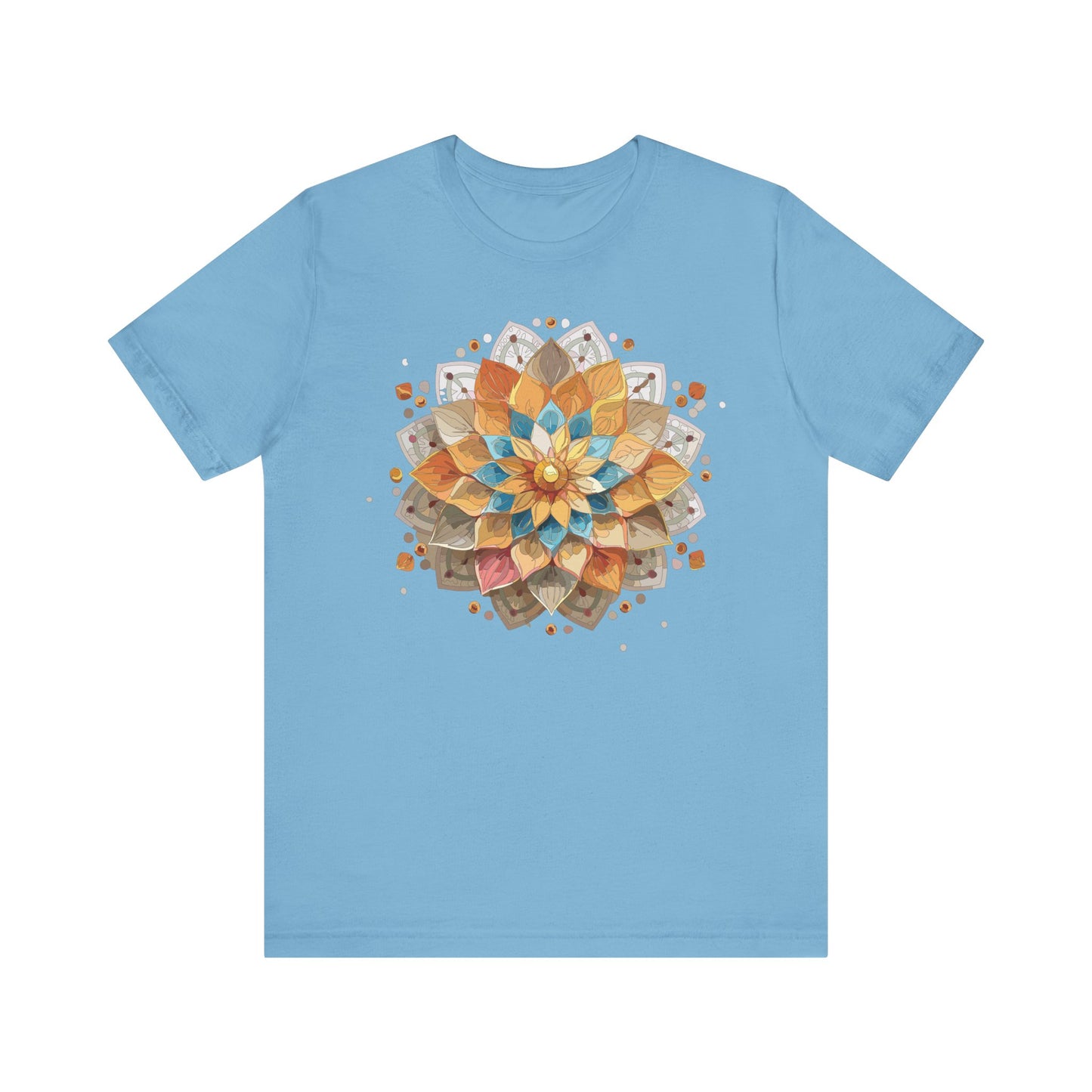 Floral Mandala Shirt, Flowers Mandala Shirt