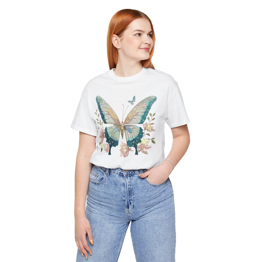Butterfly Tee Shirt, Shirt with Butterfly