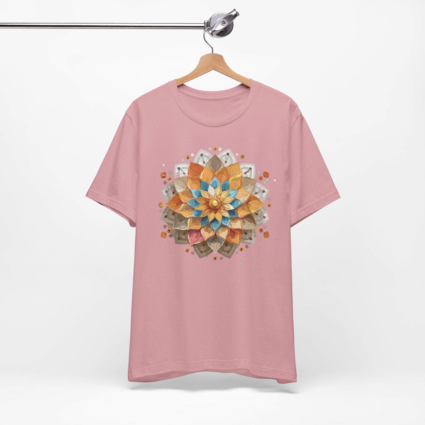 Floral Mandala Shirt, Flowers Mandala Shirt