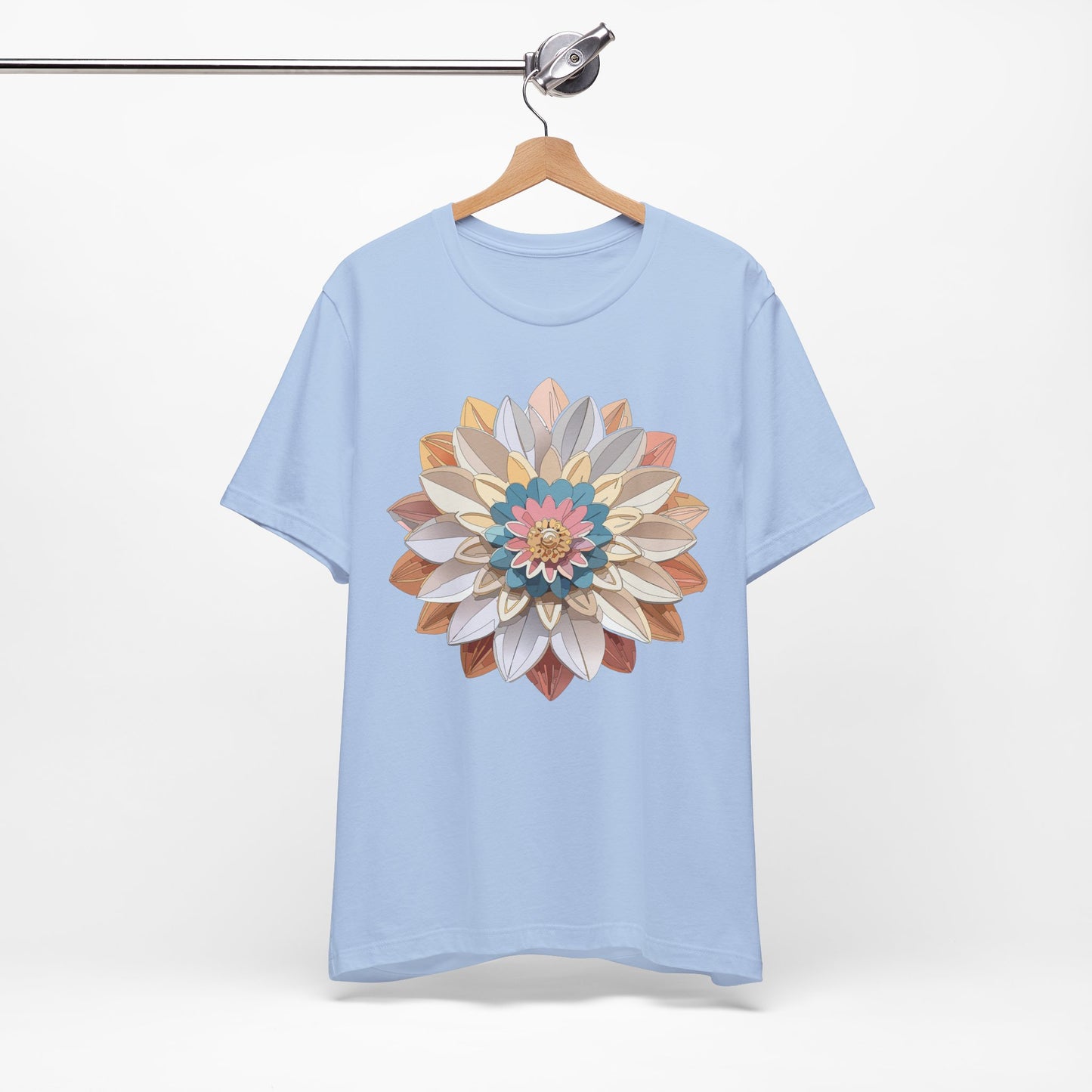 Floral Mandala Shirt, Flowers Mandala Shirt