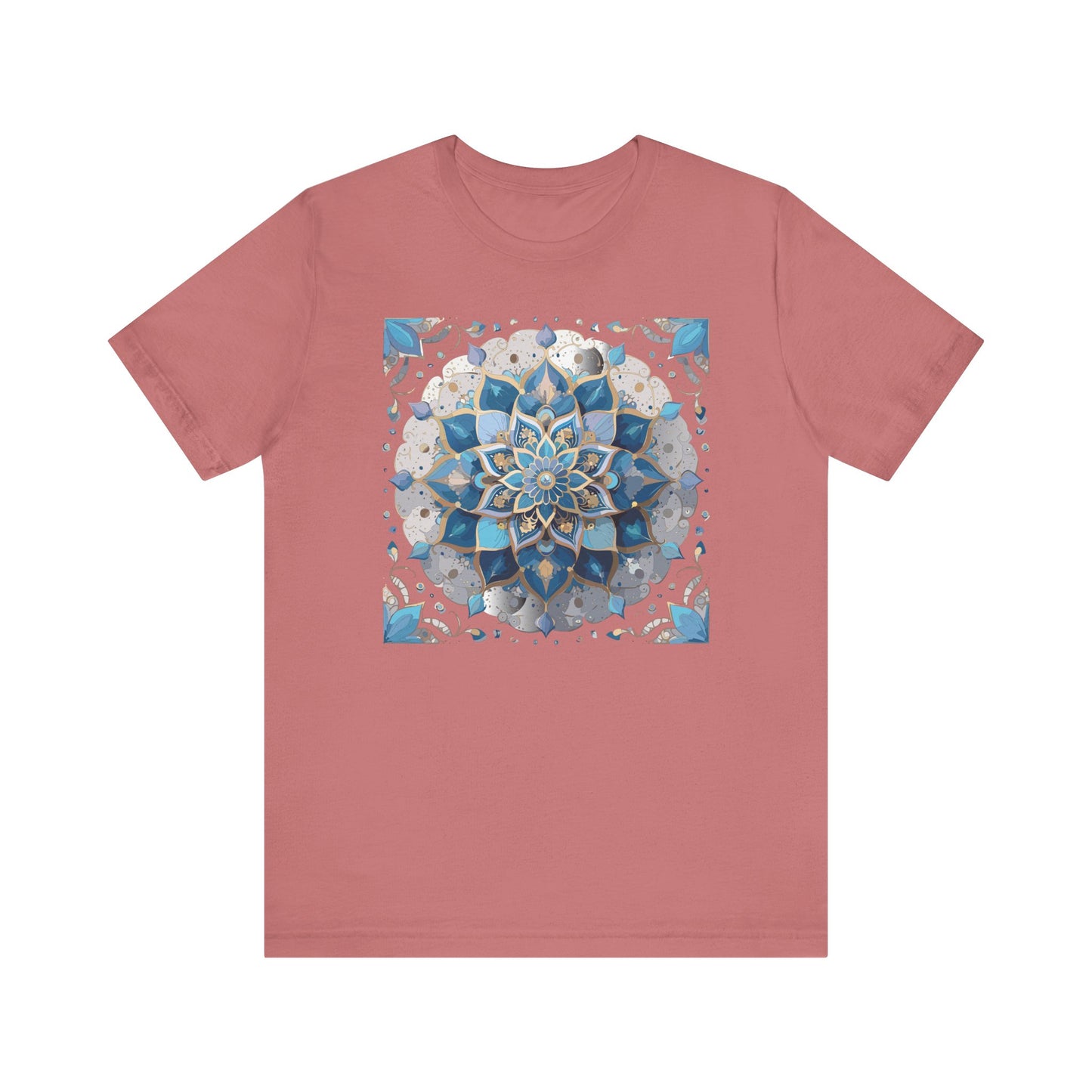 Floral Mandala Shirt, Flowers Mandala Shirt
