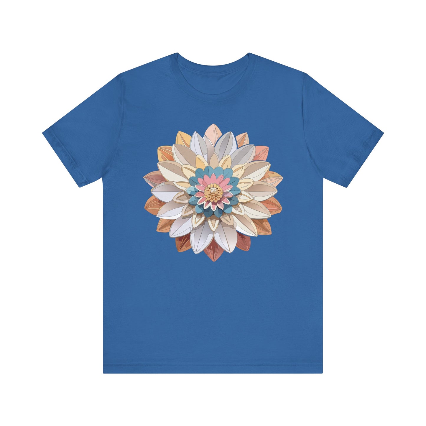 Floral Mandala Shirt, Flowers Mandala Shirt