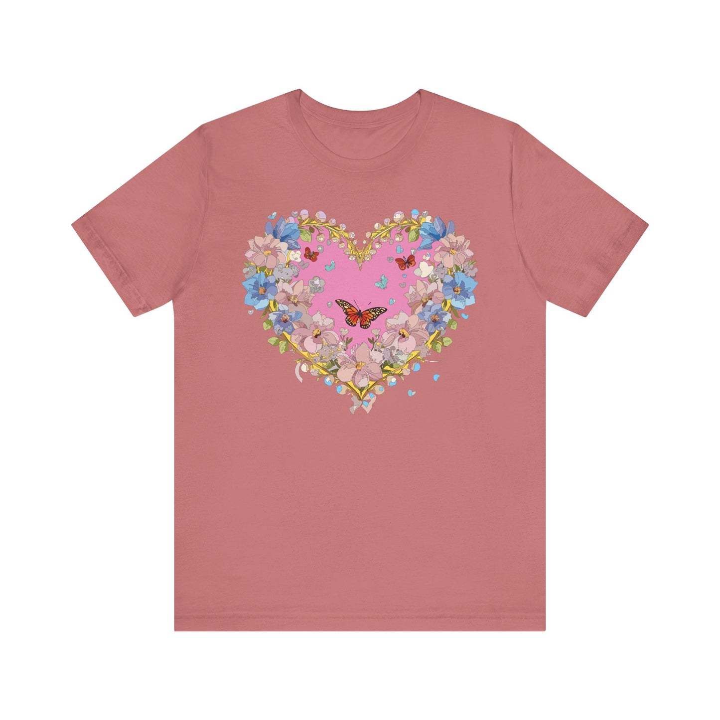 Heart Tee Shirt, Shirt with Heart