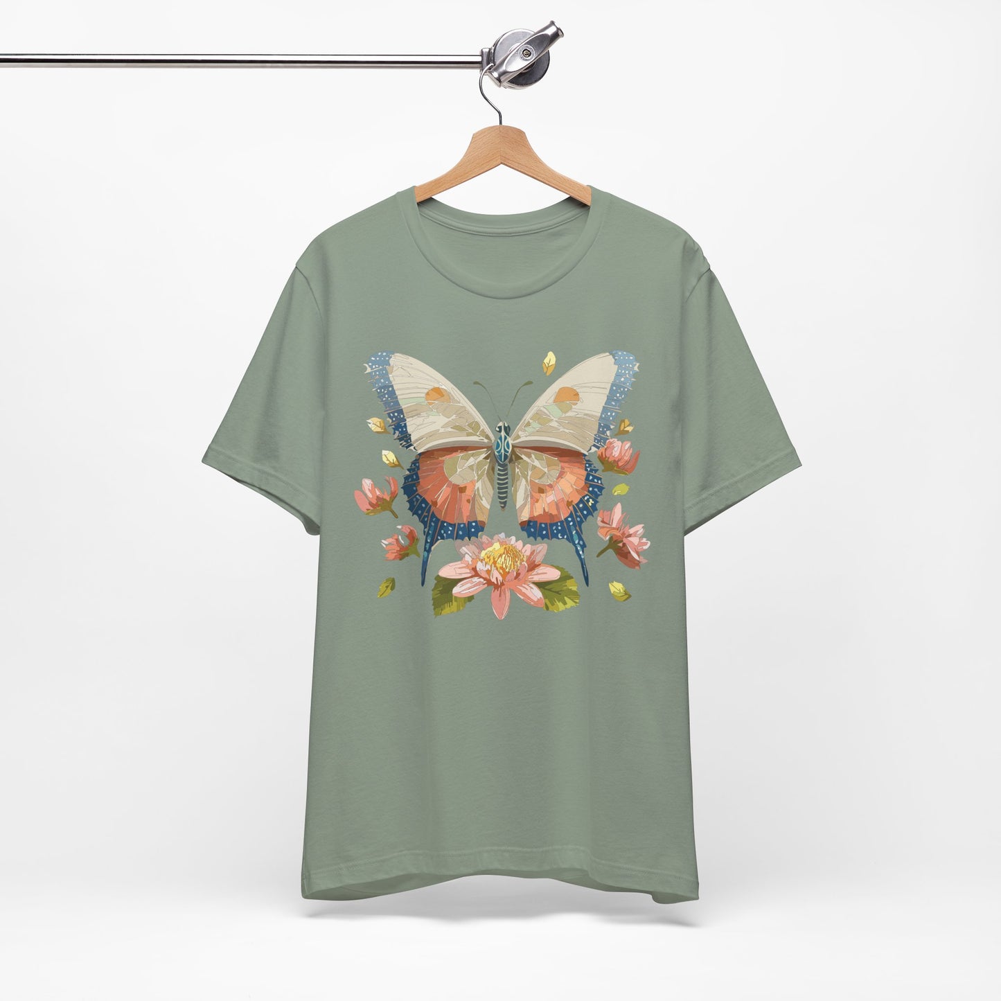 Butterfly Tee Shirt, Shirt with Butterfly