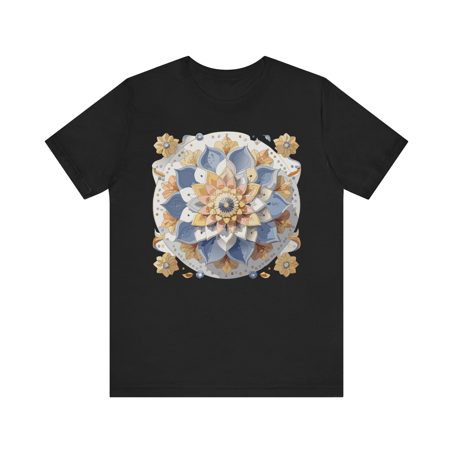 Floral Mandala Shirt, Flowers Mandala Shirt