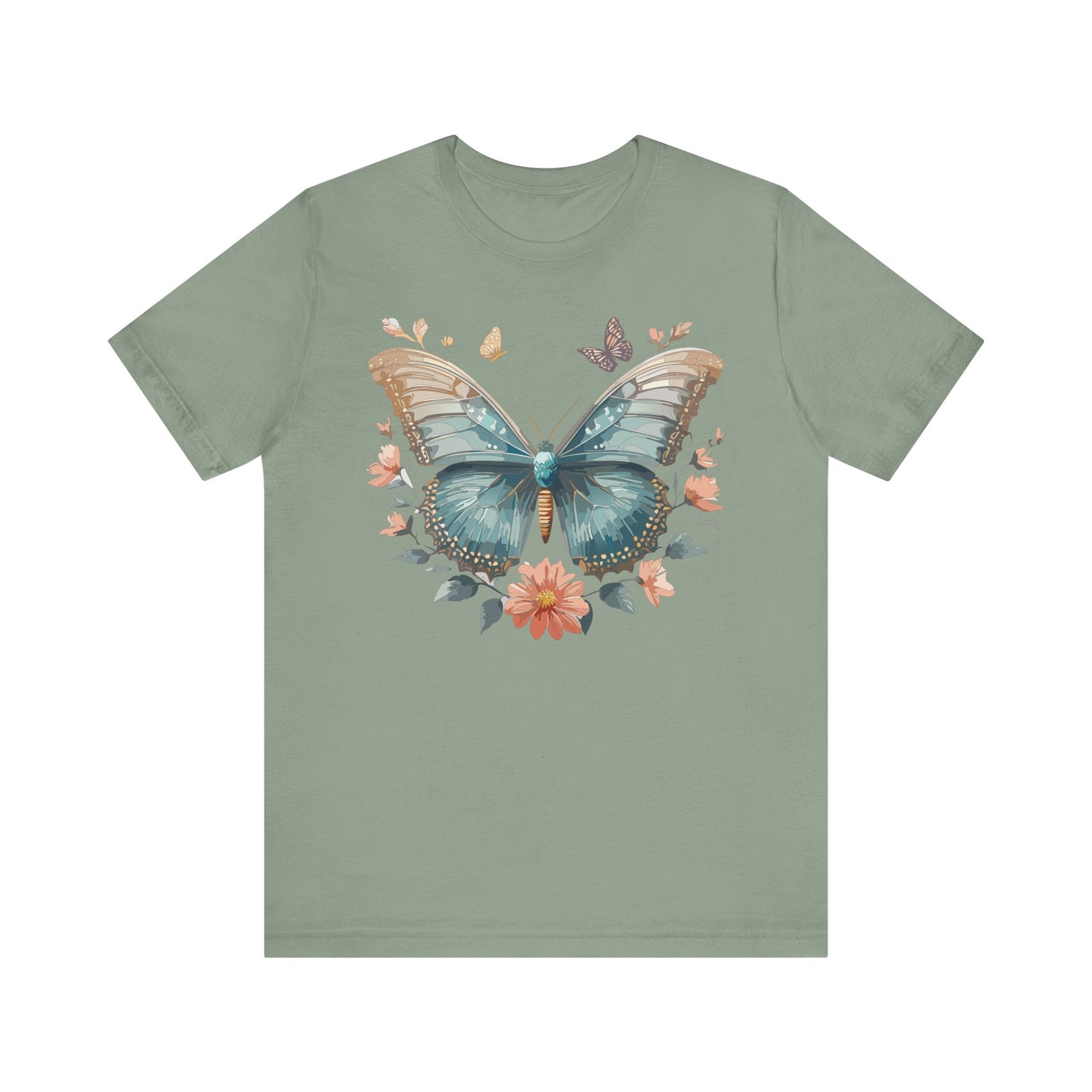 Butterfly Tee Shirt, Shirt with Butterfly