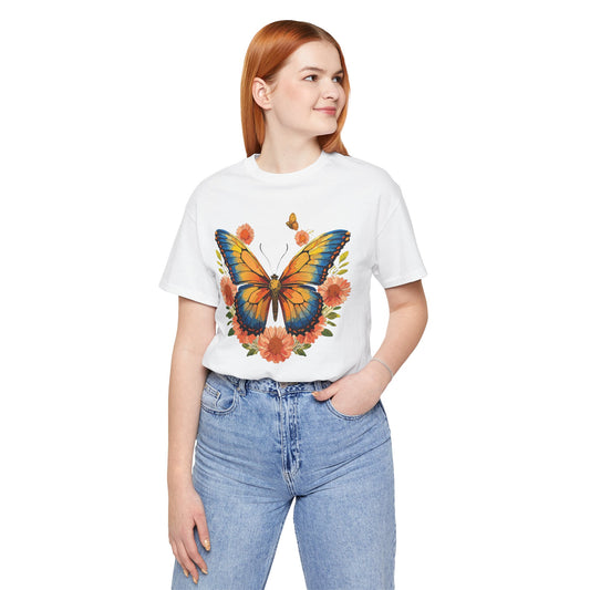 Butterfly Tee Shirt, Shirt with Butterfly