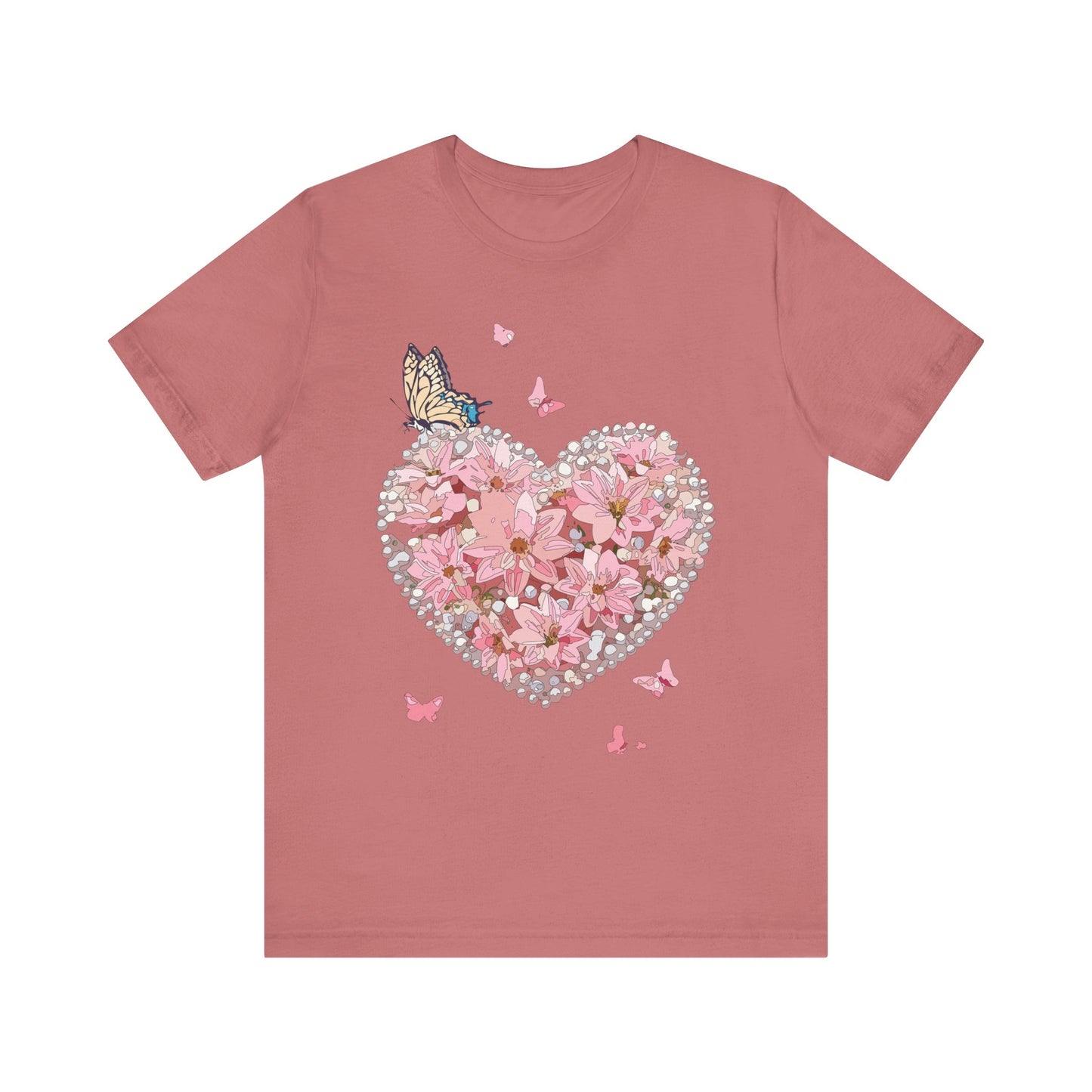 Heart Tee Shirt, Shirt with Heart
