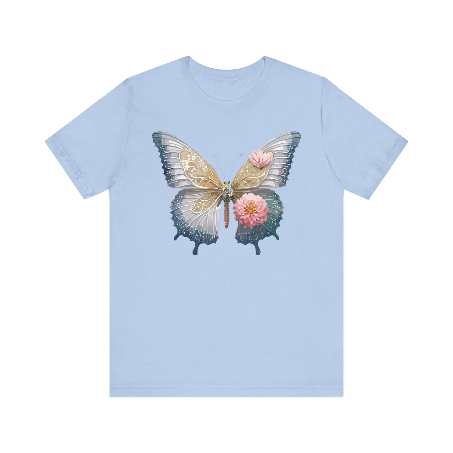 Butterfly Tee Shirt, Shirt with Butterfly