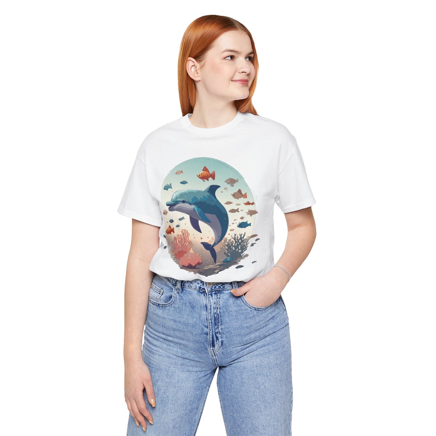 Animals Shirt, Shirt with Dolphin