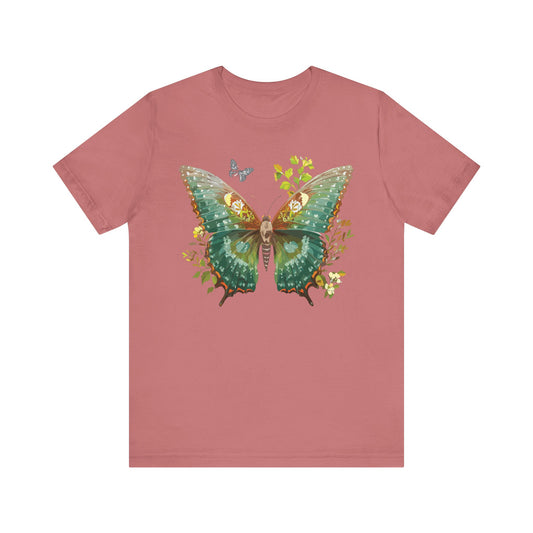 Butterfly Tee Shirt, Shirt with Butterfly