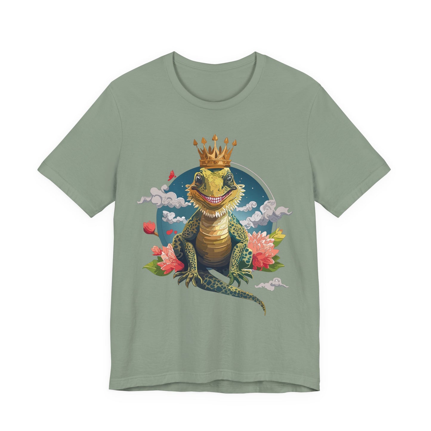 Animals Shirt, Shirt with Lizard