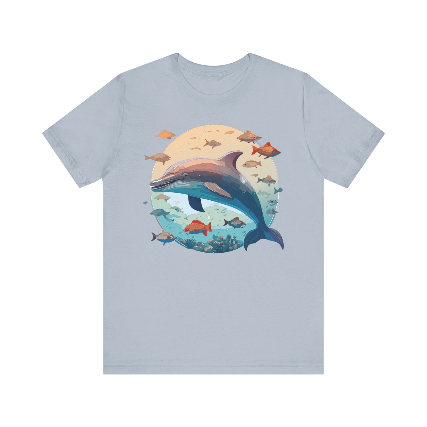 Animals Shirt, Shirt with Dolphin