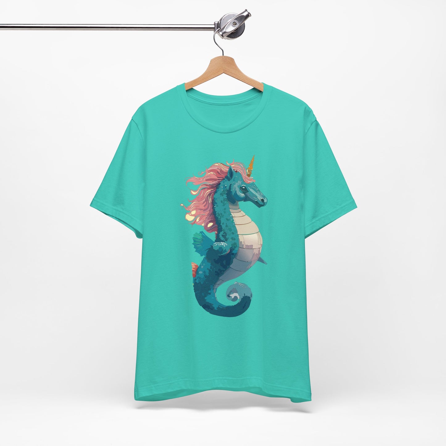 Animals Shirt, Shirt with Seahorse
