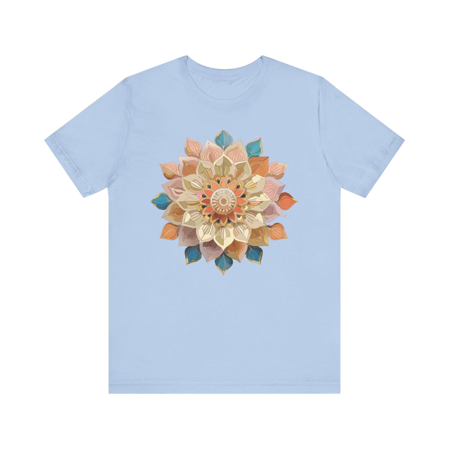 Floral Mandala Shirt, Flowers Mandala Shirt