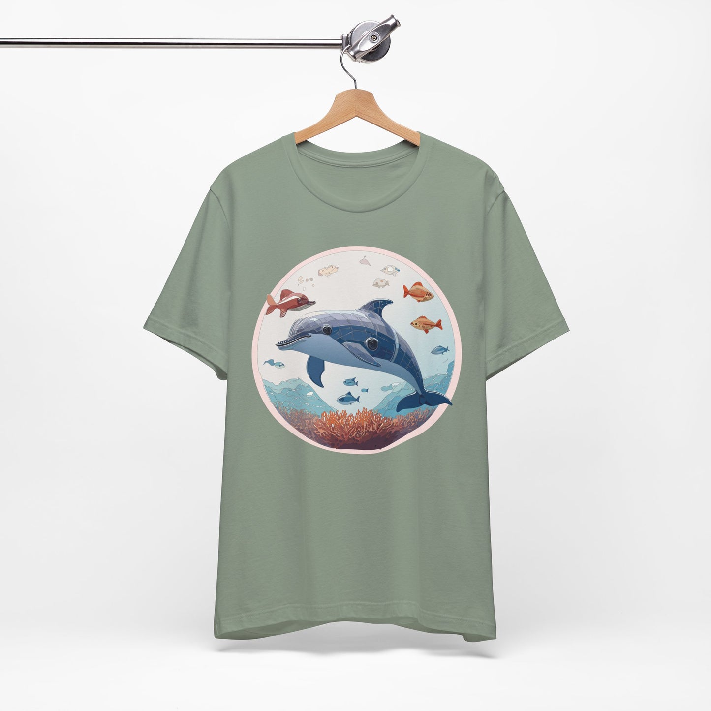 Animals Shirt, Shirt with Dolphin