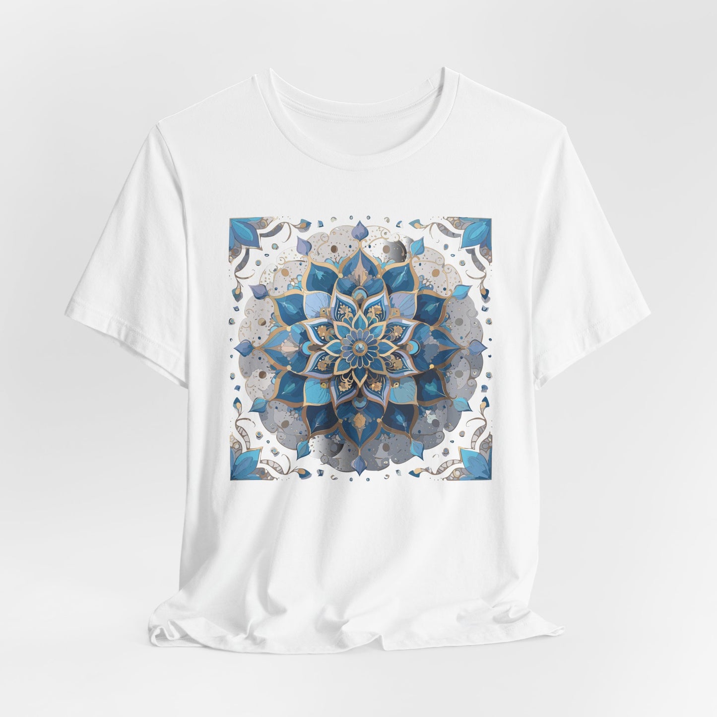 Floral Mandala Shirt, Flowers Mandala Shirt