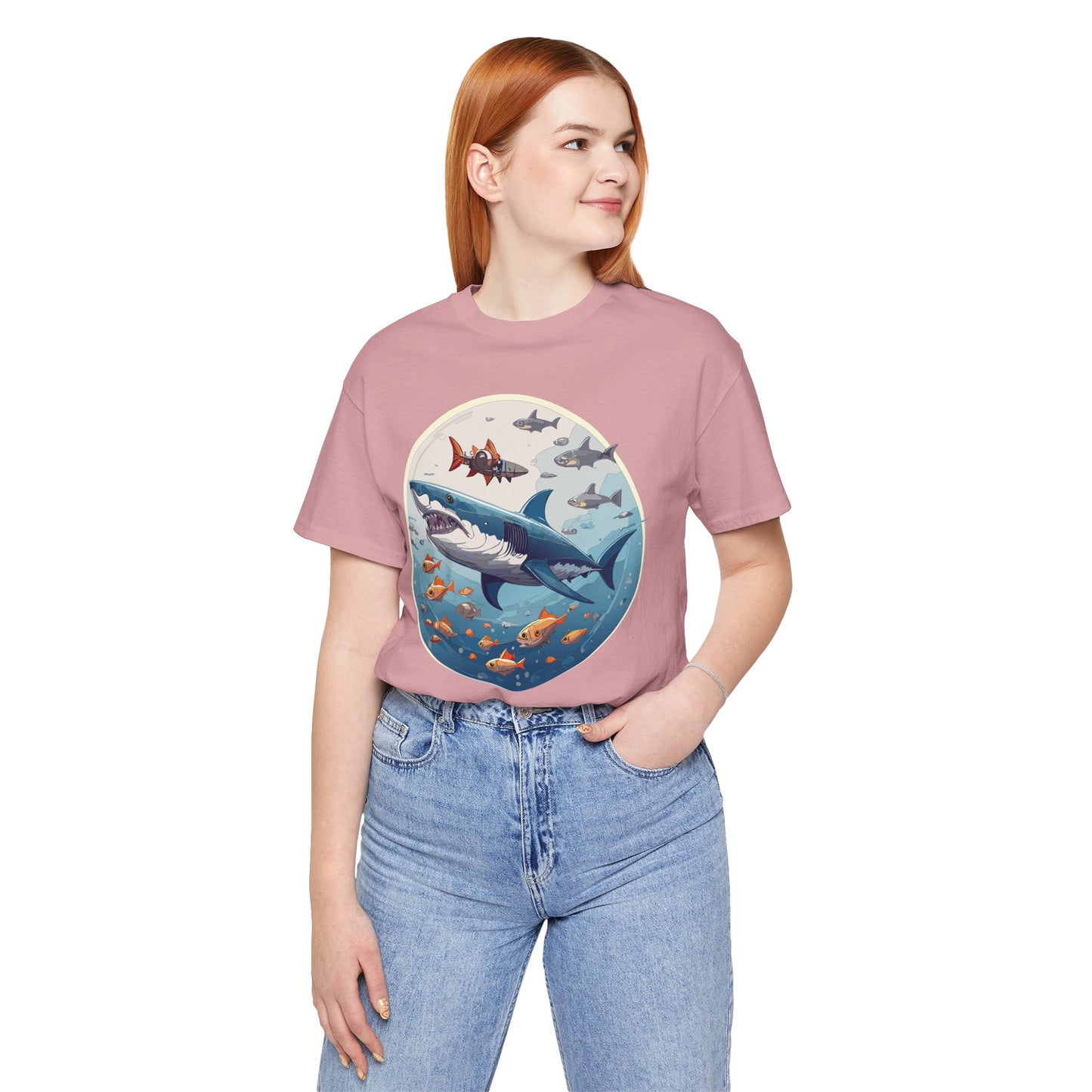Animals Shirt, Shirt with Shark