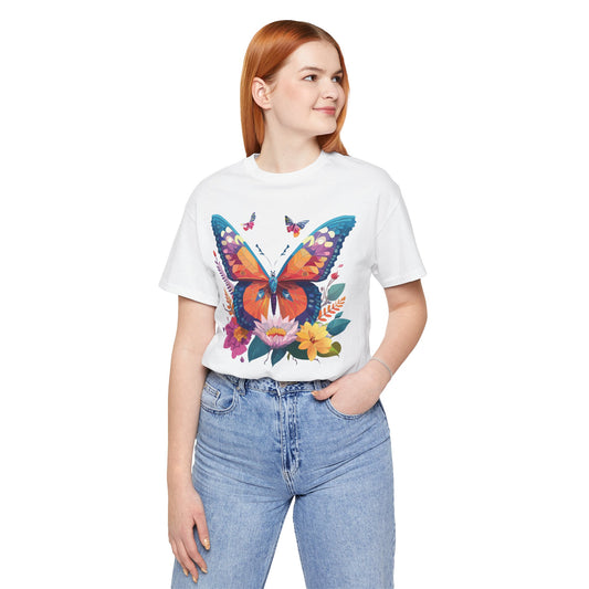 Butterfly Tee Shirt, Shirt with Butterfly