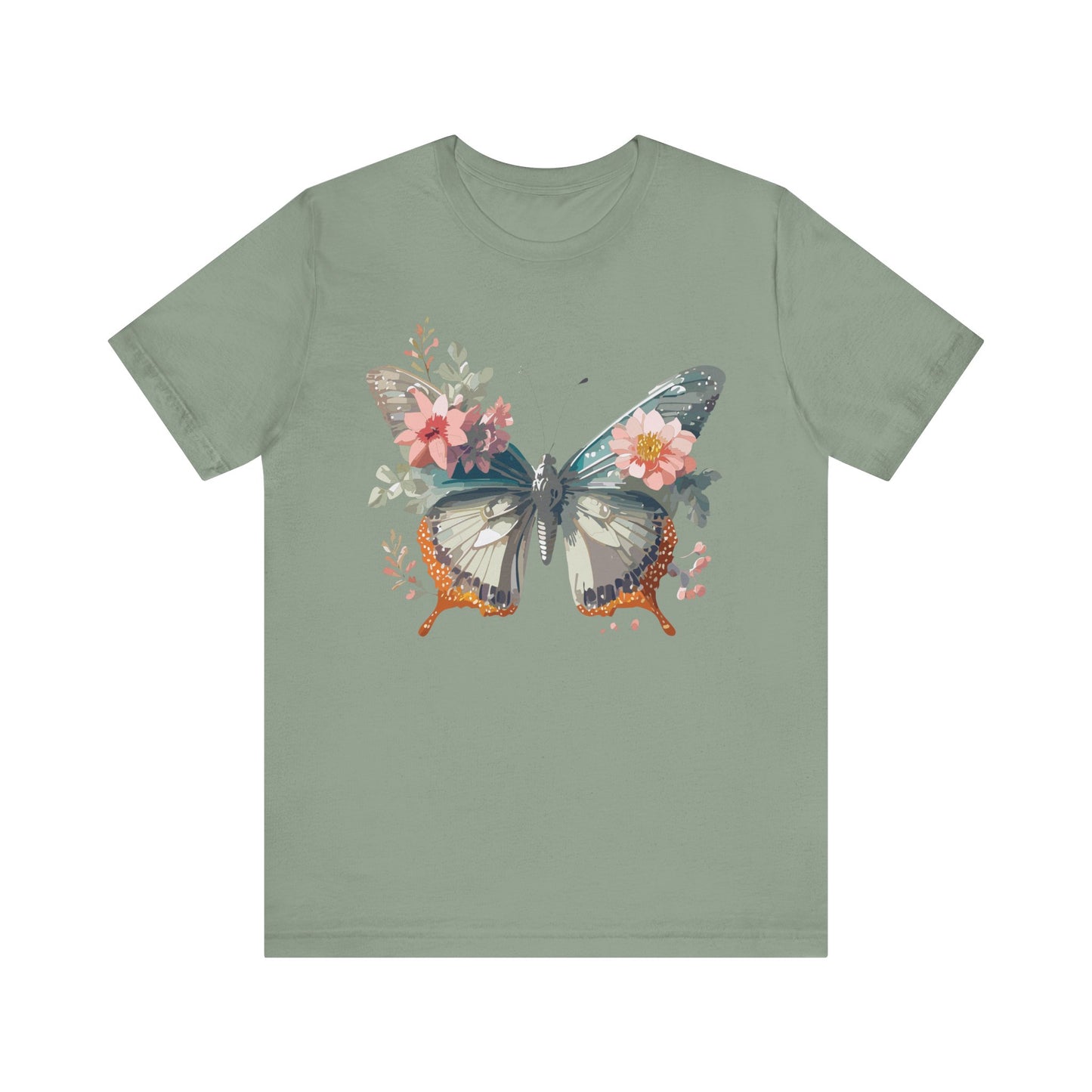 Butterfly Tee Shirt, Shirt with Butterfly