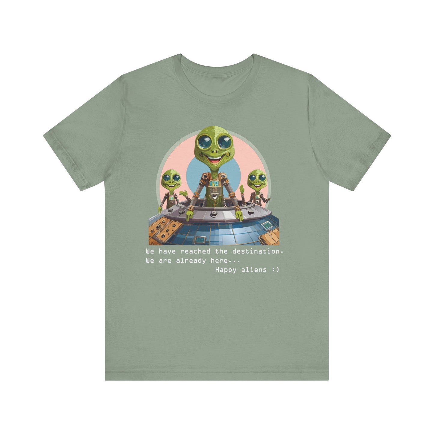 Funny Aliens Shirt, T-Shirt with Funny Aliens