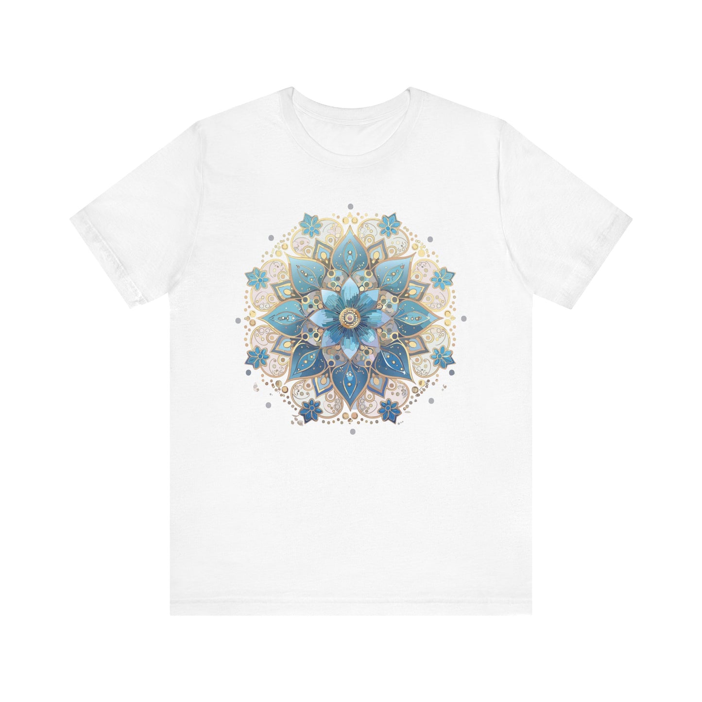 Floral Mandala Shirt, Flowers Mandala Shirt