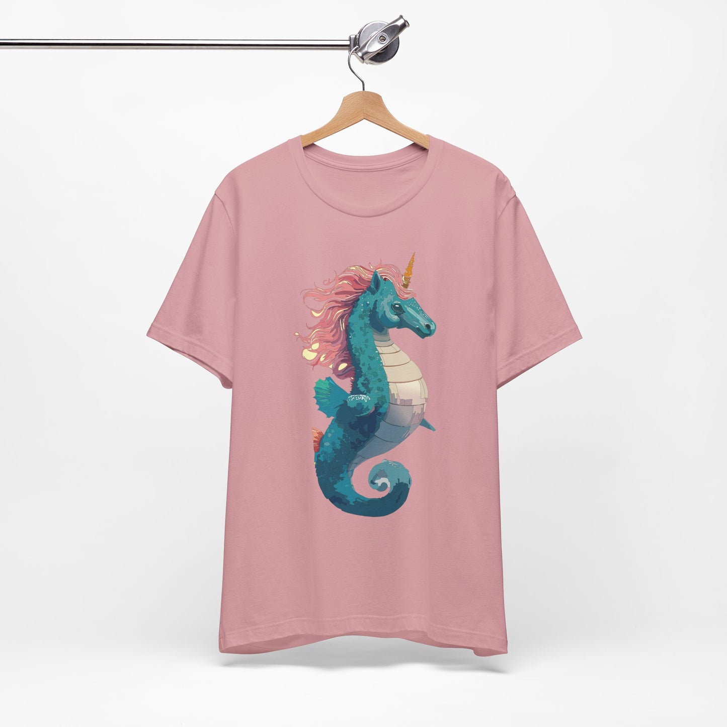 Animals Shirt, Shirt with Seahorse
