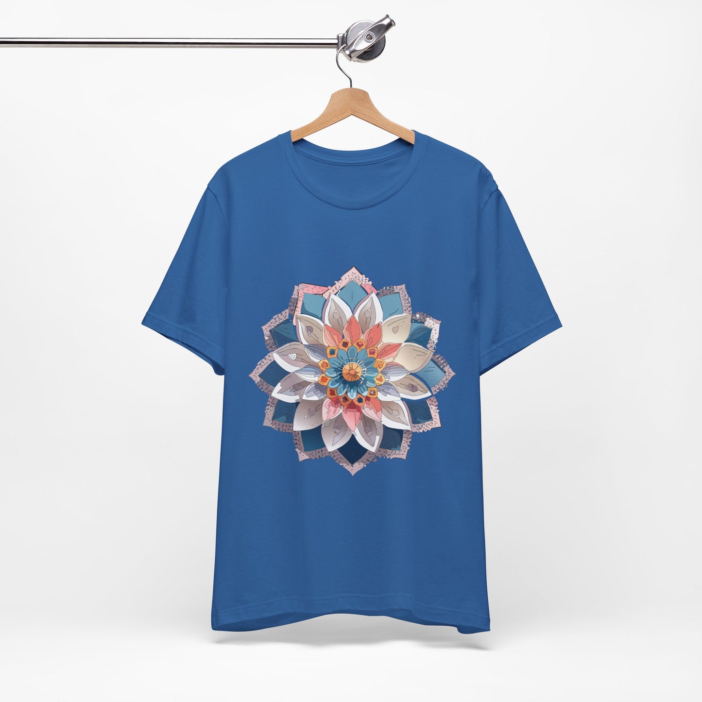 Floral Mandala Shirt, Flowers Mandala Shirt