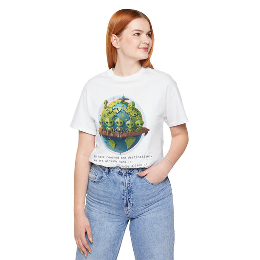 Funny Aliens Shirt, T-Shirt with Funny Aliens