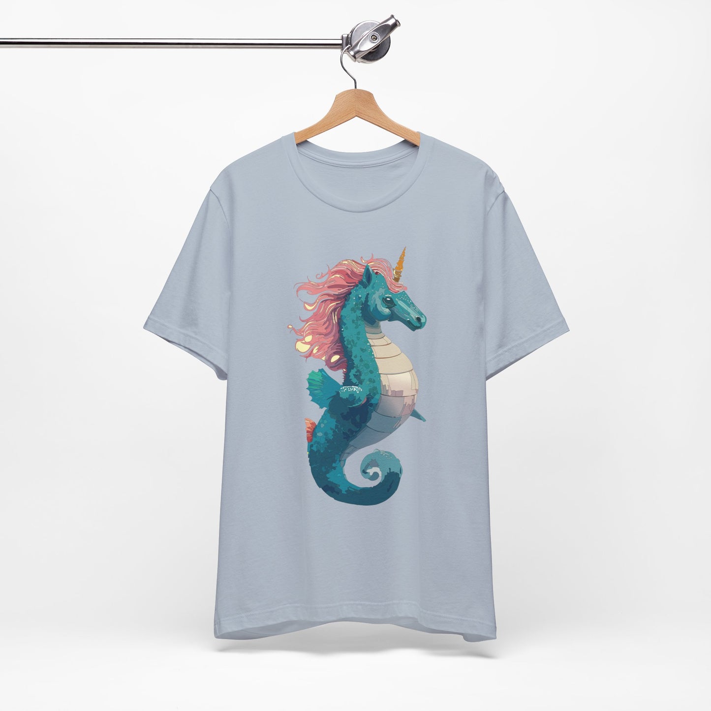 Animals Shirt, Shirt with Seahorse
