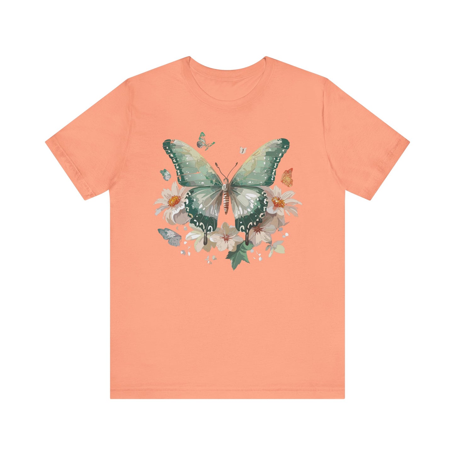 Butterfly Tee Shirt, Shirt with Butterfly