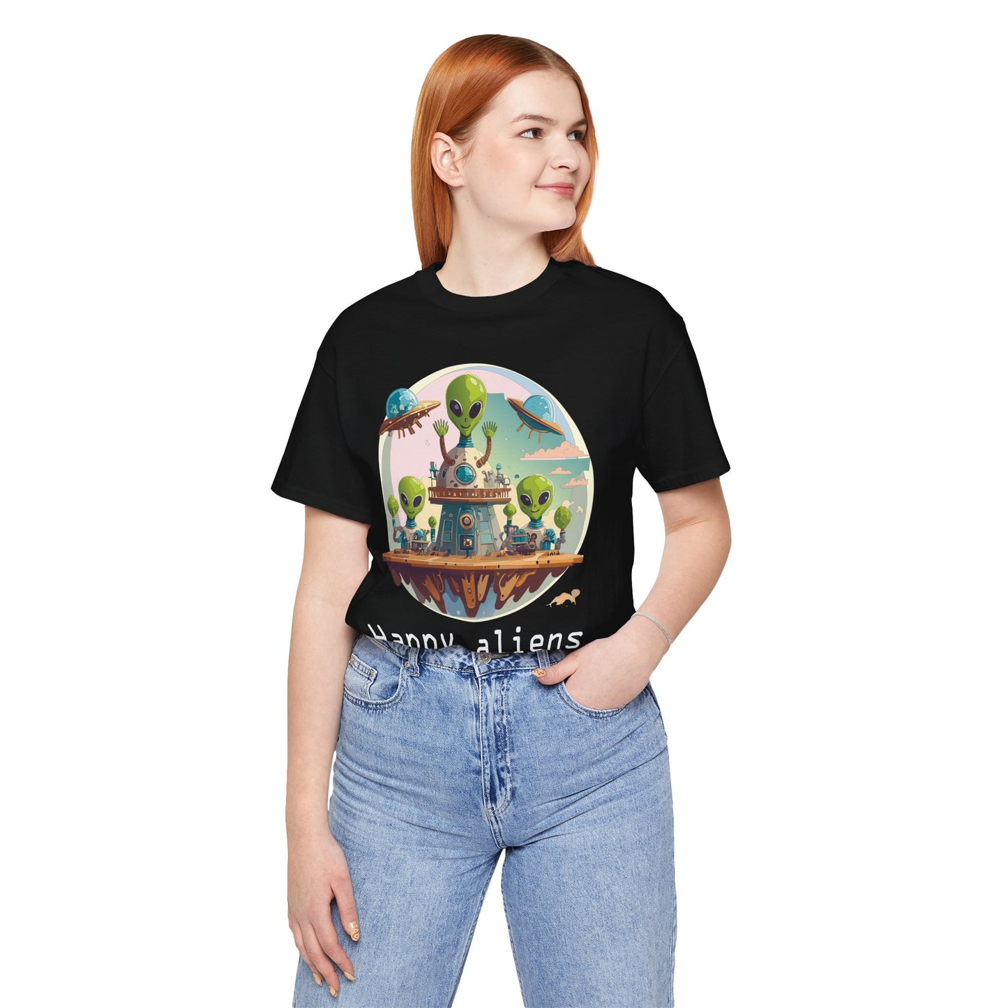 Funny Aliens Shirt, T-Shirt with Funny Aliens