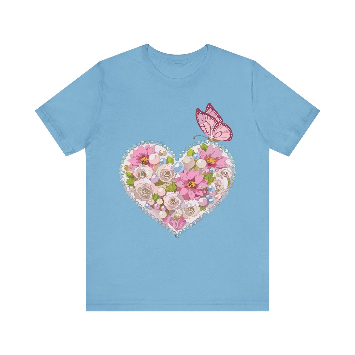 Heart Tee Shirt, Shirt with Heart