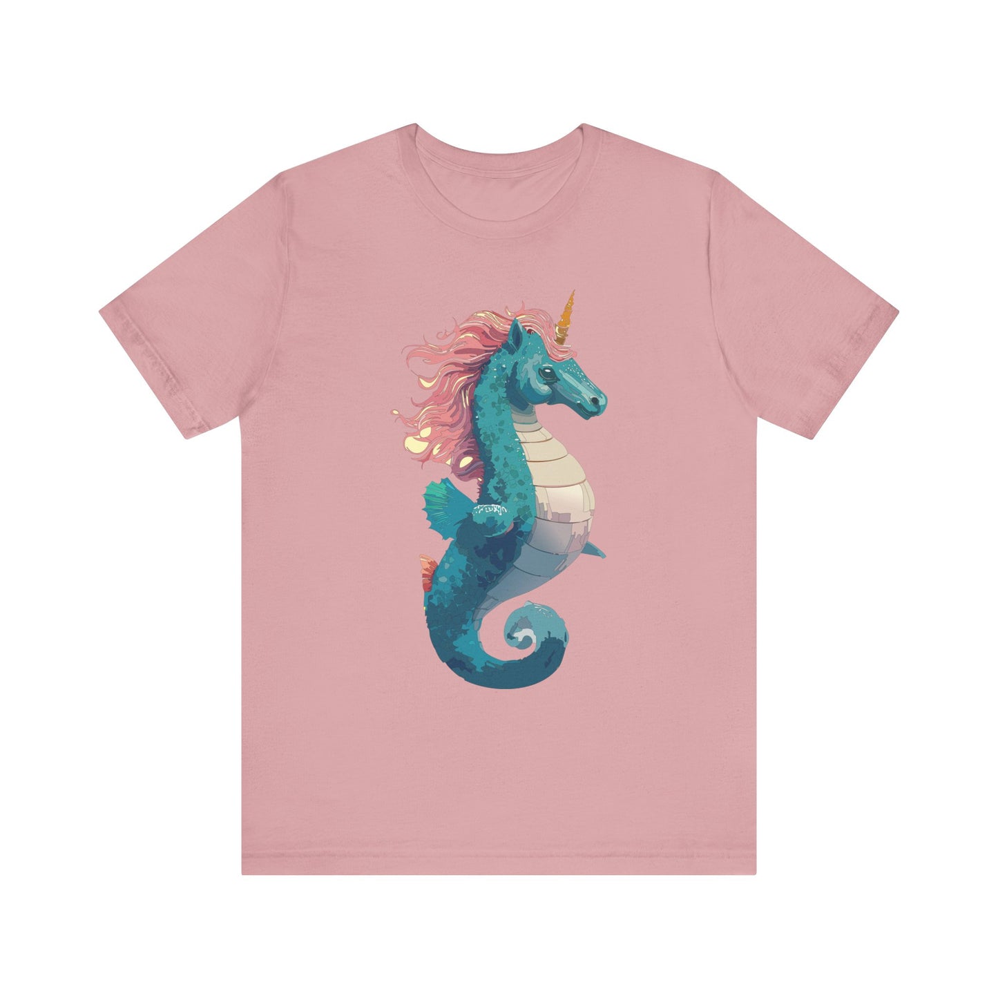 Animals Shirt, Shirt with Seahorse