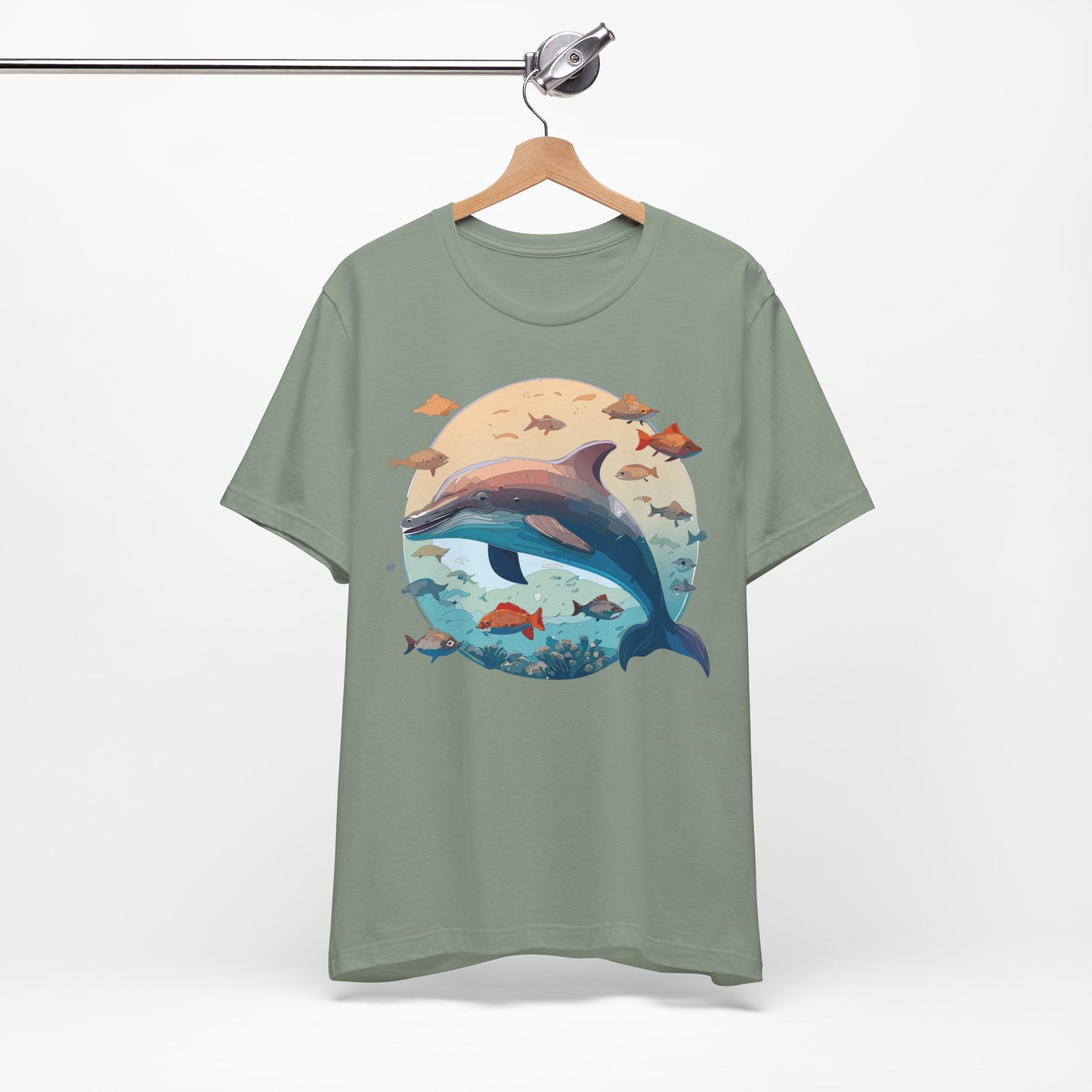 Animals Shirt, Shirt with Dolphin