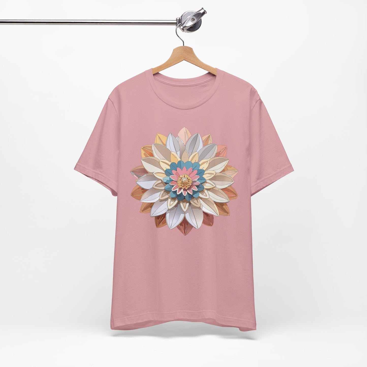 Floral Mandala Shirt, Flowers Mandala Shirt