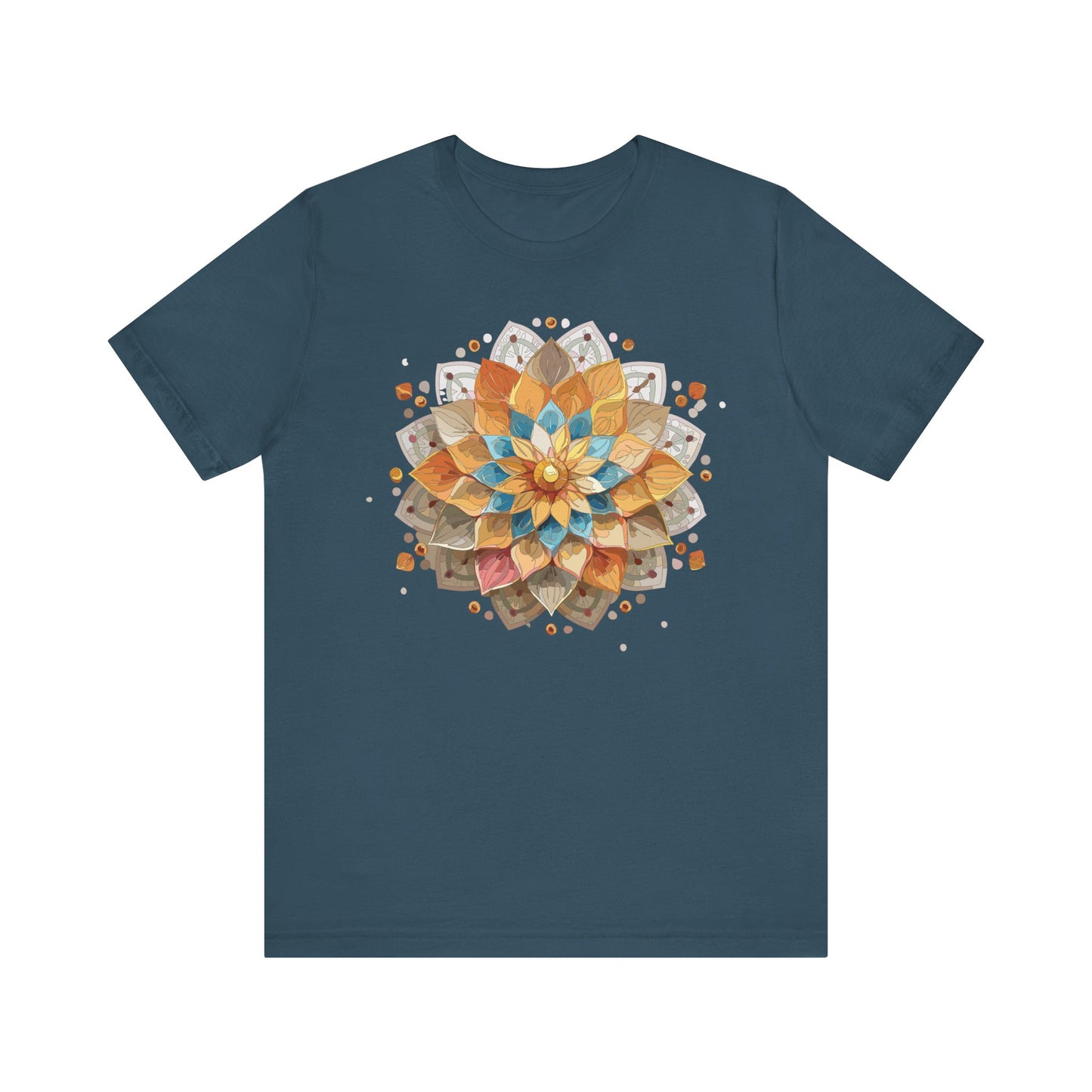 Floral Mandala Shirt, Flowers Mandala Shirt