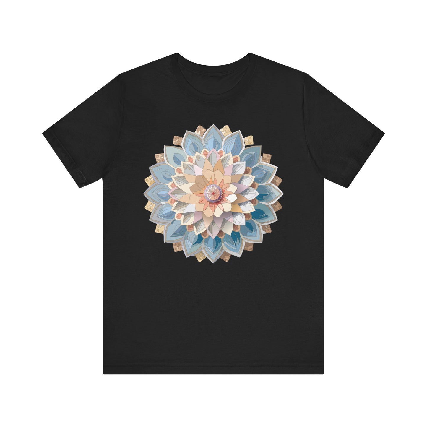 Floral Mandala Shirt, Flowers Mandala Shirt