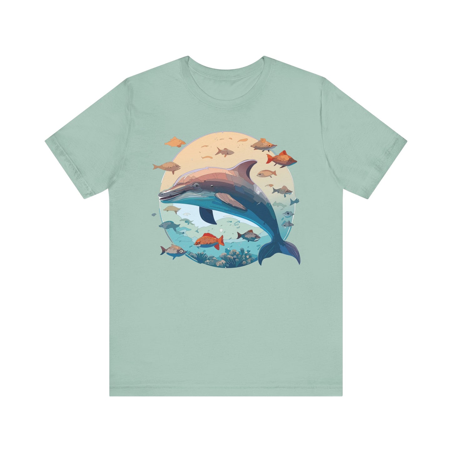 Animals Shirt, Shirt with Dolphin