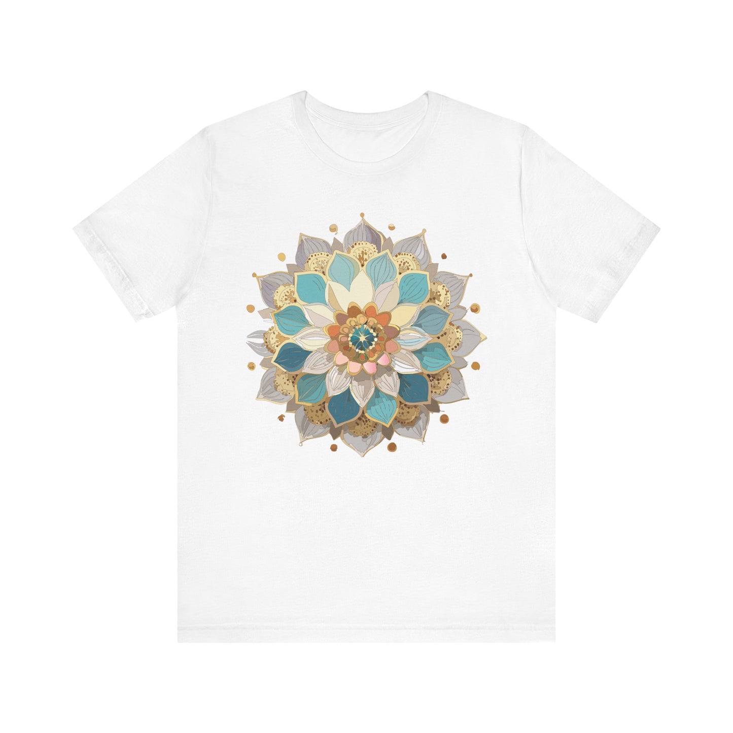 Floral Mandala Shirt, Flowers Mandala Shirt