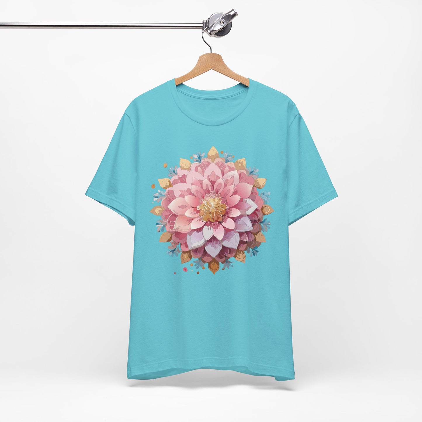 Floral Mandala Shirt, Flowers Mandala Shirt